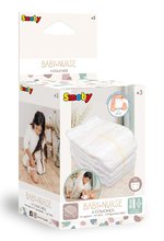 Accesorii pentru păpuși - Scutece pampers 4 bucăți Nappies Natur D'Amour Baby Nurse Smoby pentru păpușă de 50 cm_2