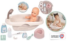 Accesorii pentru păpuși - Cădiță cu oliță Bath Set Natur D'Amour Baby Nurse Smoby cu cosmetica și 8 accesorii pentru păpușă de 42 cm_3