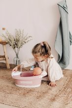 Doplnky pre bábiky - Vanička s tečúcou vodou v sprche Balneo Bath Natur D'Amour Baby Nurse Smoby s jacuzzi kúpeľom so svetlom a bublaním elektronické_4