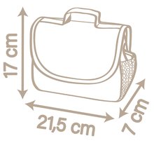 Dodaci za lutke - Torba za previjanje s pelenom Changing Bag Natur D'Amour Baby Nurse Smoby s 8 dodataka za lutku veličine 42 cm_3