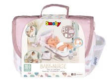 Accesorii pentru păpuși - Geantă de înfășat cu scutec Changing Bag Natur D'Amour Baby Nurse Smoby cu 8 accesorii pentru păpușă de 42 cm_4