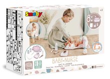 Dodaci za lutke - Torba za previjanje s pelenom Changing Bag Natur D'Amour Baby Nurse Smoby s 8 dodataka za lutku veličine 42 cm_5
