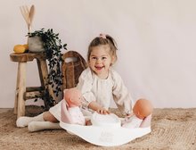 Játékbaba etetőszékek - Etetőszék ikreknek Twin Highchair 2in1 Natur D'Amour Baby Nurse Smoby 42 cm játékbabának 4 kiegészítővel 24 hó-tól_7