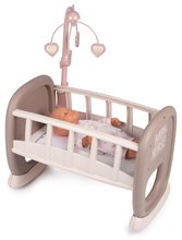 Cărucioare de la 18 luni - Set cărucior combinație triplă Powder Pink 3in1 Maxi Cosi & Quinny Smoby cu pătuț și cădiță_1