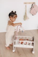 Pătuţuri si leagăne de jucărie - Leagăn cu carusel Baby´s Cot Natur D'Amour Baby Nurse Smoby pentru păpușă de 42 cm de la 18 luni_8