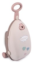 Căsuțe pentru păpuși - Valiză de înfășat pe roți Suitcase 3in1 Natur D'Amour Baby Nurse Smoby cu pătuț și scaun de masă 6 accesorii de la 18 luni_2