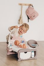 Căsuțe pentru păpuși - Căsuță pentru păpușă Cocoon Nursery Natur D'Amour Baby Nurse Smoby zona de zi și de noapte cu funcții electronice 20 accesorii_1