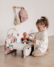 Domčeky pre bábiky - Domček pre bábiku Cocoon Nursery Natur D'Amour Baby Nurse Smoby denná a nočná zóna s elektronickými funkciami 20 doplnkov_2