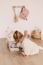 Căsuțe pentru păpuși - Căsuță pentru păpușă Cocoon Nursery Natur D'Amour Baby Nurse Smoby zona de zi și de noapte cu funcții electronice 20 accesorii_10