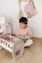 Centru de îngrijire pentru păpuși - Set căsuță pentru păpușă Large Doll's Play Center Natur D'Amour Baby Nurse Smoby și valiză medicală cu anatomia corpului uman_7