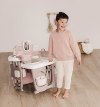 Kuhinje za otroke kompleti - Komplet elektronska kuhinja s pralnim strojem in likalno desko Tefal Cleaning Kitchen 360° Smoby in hišica za dojenčka trikrilna z nočno lučko_19
