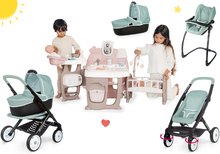 Puppenhäuser Sets - Set Spielhaus für die Puppe Large Doll's Play Center Natur D'Amour Baby Nurse Smoby und ein Kinderwagen -Dreierkombination Maxi Cosi mit Esszimmerstuhl, Autositz und Schaukel 220376-7_36