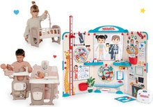 Kućice za lutke setovi - Set kućica za lutku Large Doll's Play Center Natur D'Amour Baby Nurse Smoby i medicinska ambulanta s anatomijom ljudskog tijela_41