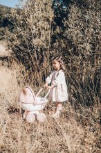 Kolica od 18 mjeseci - Duboka kolica s tekstilom Natur D'Amour Baby Nurse Smoby za lutku veličine 42 cm s 55 cm visokim ergonomskom ručkom od 18 mjes_2