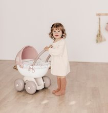 Kompleti za oskrbo punčk in dojenčkov - Komplet hišica za dojenčka Large Doll's Play Center Natur D'Amour Baby Nurse Smoby in globoki voziček s spalno vrečo in 32 cm dojenčkom_21