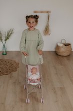 Cărucioare de la 18 luni - Cărucior de golf pliabil Foldable Pushchair Natur D'Amour Baby Nurse Smoby pentru păpușă de 42 cm înălțimea mânerului 58 cm de la 24 luni_0