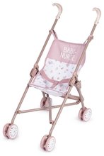 Kinderwagen für Puppe ab 18 Monaten - Kinderwagen zusammenklappbar Foldable Pushchair Natur D'Amour Baby Nurse Smoby für eine 42 cm große Puppe, Griffhöhe 58 cm ab 24 Monaten_6