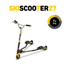 Koloběžky pro mládež - Koloběžka SkiScooter lyžování na slinici smarTrike Z7 Yellow žluto-černá od 7 let_0