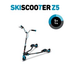 Koloběžky pro mládež - Koloběžka SkiScooter lyžování na silnici smarTrike Z5 Blue modro-černá od 5 let_0