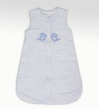 Sac de dormit pentru bebeluşi Classic toT's smarTrike albastru cu păsări 100% bumbac jersey de la 0 luni