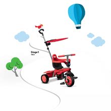 Triciclete de la 10 luni - Tricicletă Carnival TouchSteering 3 în 1 smarTrike cu teleghidare ușoară roșie de la 10 luni_3