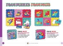 Produse vechi - Puzzle din burete spumă Mijloace de transport Lee Chyun 6 bucăţi_0