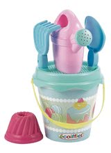 Sandeimer  - Eimer-Set mit Gießkanne Ice Cream Écoiffier 6 Teile (Höhe 18 cm) ab 18 Monaten_1