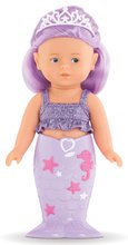 Lalka Syrenka Naya Mini Mermaid Corolle z niebieskimi oczami i fioletowymi włosami, 20 cm