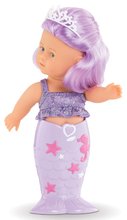 Panenky od 3 let - Panenka Mořská panna Naya Mini Mermaid Corolle s modrýma očima a fialovými vlasy 20 cm_1
