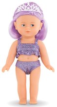 Bábiky od 3 rokov -  NA PREKLAD - Muñeca Morská panna Naya Mini Mermaid Corolle con  ojos azules  y  cabello violeta  20 cm_3