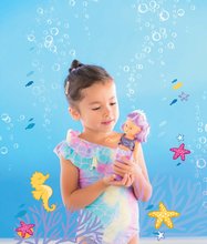 Lalki od 3 roku życia - Lalka Syrenka Naya Mini Mermaid Corolle z niebieskimi oczami i fioletowymi włosami, 20 cm_7