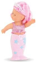 Panenky od 3 let - Panenka Mořská panna Nerina Mini Mermaid Corolle s hnědýma očima a růžovými vlasy 20 cm_1