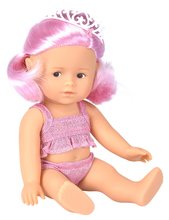 Bábiky od 3 rokov - Bábika Morská panna Nerina Mini Mermaid Corolle s hnedými očami a ružovými vlasmi 20 cm_1