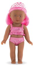 Bambole dai 3 anni - Bambola Sirena di mare Melia Mini Mermaid Corolle con occhi marroni e capelli rosa  20 cm_3