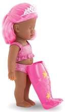 Bambole dai 3 anni - Bambola Sirena di mare Melia Mini Mermaid Corolle con occhi marroni e capelli rosa  20 cm_1