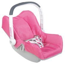 Cărucioare de la 18 luni - Set cărucior Maxi Cosi & Quinny 3in1 Smoby (70 cm mâner de împins) şi scaun de masă, scaun de maşină şi leagăn 3in1 retro_3