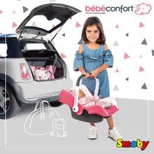Kočíky od 18 mesiacov - Autosedačka Trio Pastel Maxi Cosi&Quinny Smoby pre bábiku ružová trojuholníková 32*35*47 cm_4
