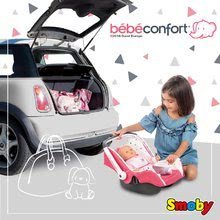 Kočíky od 18 mesiacov - Autosedačka Trio Pastel Maxi Cosi&Quinny Smoby pre bábiku ružová trojuholníková 32*35*47 cm_5