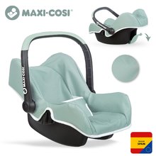 Poussettes à partir de 18 mois - Siège auto avec espace de rangement Maxi Cosi Seat Sage Smoby avec une ceinture de sécurité pour une poupée de 42 cm olive_2