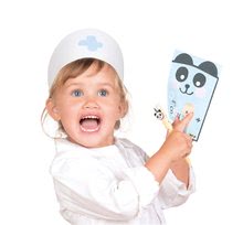 Lékařské vozíky sety - Set zdravotnický pult pro lékaře Baby Care Center Smoby s hlubokým kočárkem Baby Nurse a klokankou_5