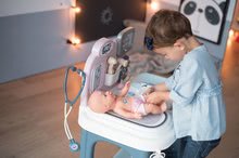 Lékařské vozíky sety - Set zdravotnický pult pro lékaře Baby Care Center Smoby s hlubokým kočárkem Baby Nurse a klokankou_23