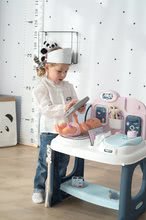 Lékařské vozíky sety - Set zdravotnický pult pro lékaře Baby Care Center Smoby s hlubokým kočárkem Baby Nurse a klokankou_36