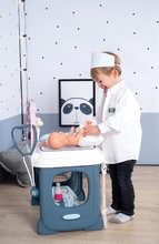 Lékařské vozíky sety - Set zdravotnický pult pro lékaře Baby Care Center Smoby s hlubokým kočárkem Baby Nurse a klokankou_46