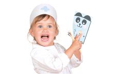 Centru de îngrijire pentru păpuși - Set căsuță pentru păpușă Large Doll's Play Center Natur D'Amour Baby Nurse Smoby și cărucior pentru două păpuși cu marsupiu și valiză medicală_44