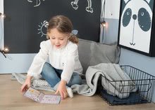 Lekárské vozíky pre deti - Zdravotnícky kufrík pre sestričku Baby Care Smoby s 19 doplnkami a nálepkami_2