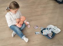 Lékařské vozíky pro děti - Zdravotnický kufřík pro sestřičku Baby Care Smoby s 19 doplňky a nálepkami_3