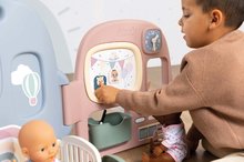 Domečky pro panenky - Domeček pro panenku Baby Care Childcare Center Smoby s 5 místnostmi a 27 doplňků do bytu_1