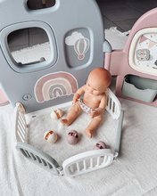 Domčeky pre bábiky - Domček pre bábiku Baby Care Childcare Center Smoby s 5 miestnosťami a 27 doplnkov do bytu_14
