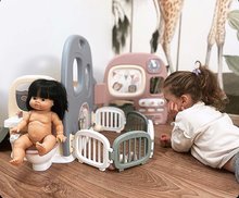 Puppenhäuser - Puppenhaus Baby Care Childcare Center Smoby mit 5 Zimmern und 27 Zubehörteilen zur Wohnung SM240307_16