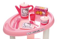 Staré položky - Servírovací stolek Hello Kitty s čajovou soupravou  Écoiffier 35 doplňky od 18 měsíců_0